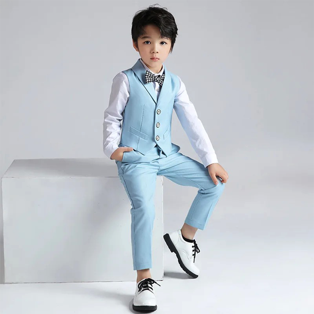 Premium Party Dress Sky