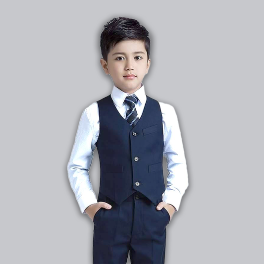 Premium Party Dress Navi Blue